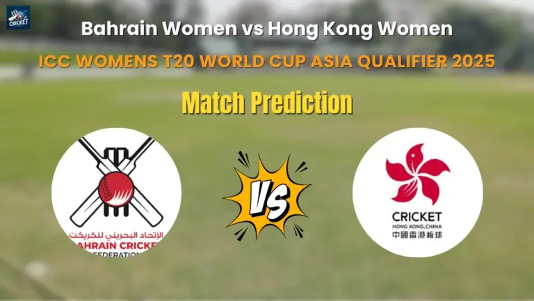 Bahrain Women vs Hong Kong Women Match Prediction