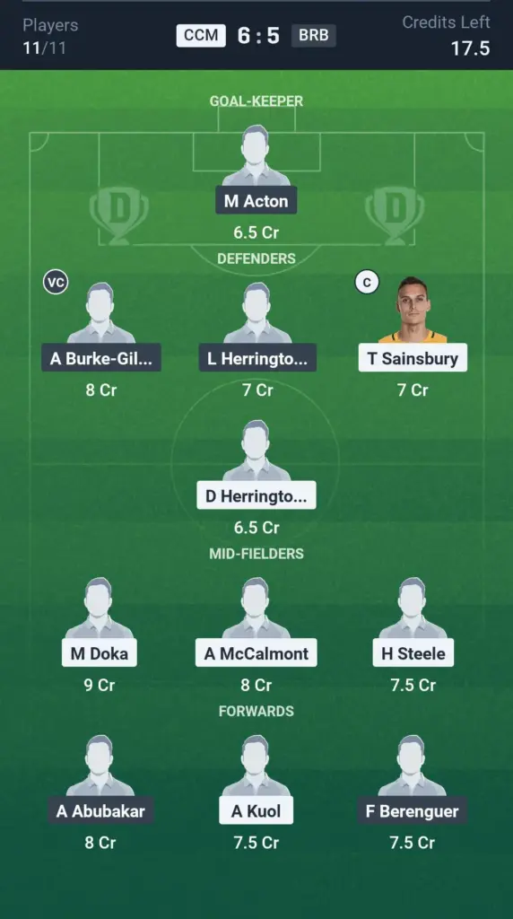 CR vs SHN Small League Team