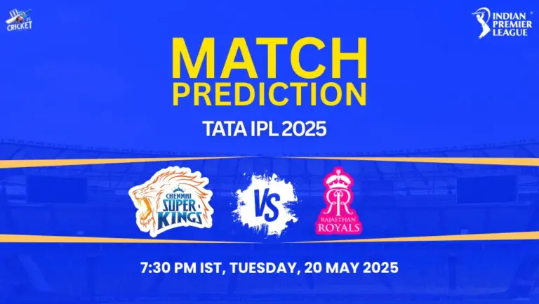 CSK vs RR Match Prediction
