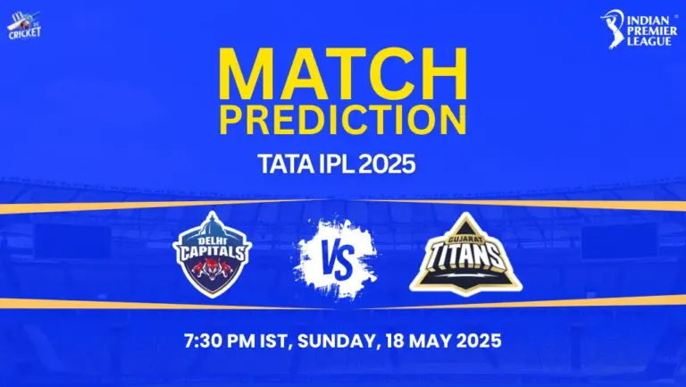 DC vs GT Match Prediction