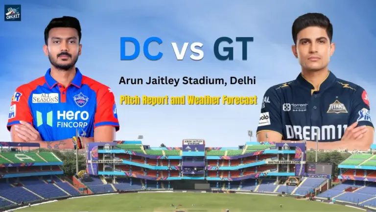 DC vs GT Pitch Report