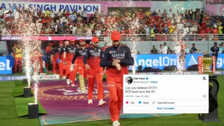 Dale Steyn takes a massive jibe at RCB