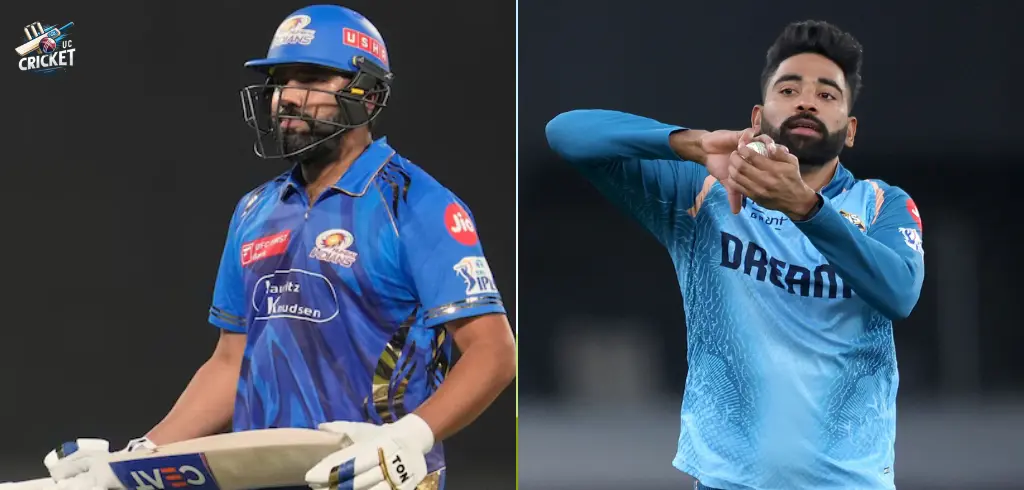 Rohit Sharma vs Mohammed Siraj
