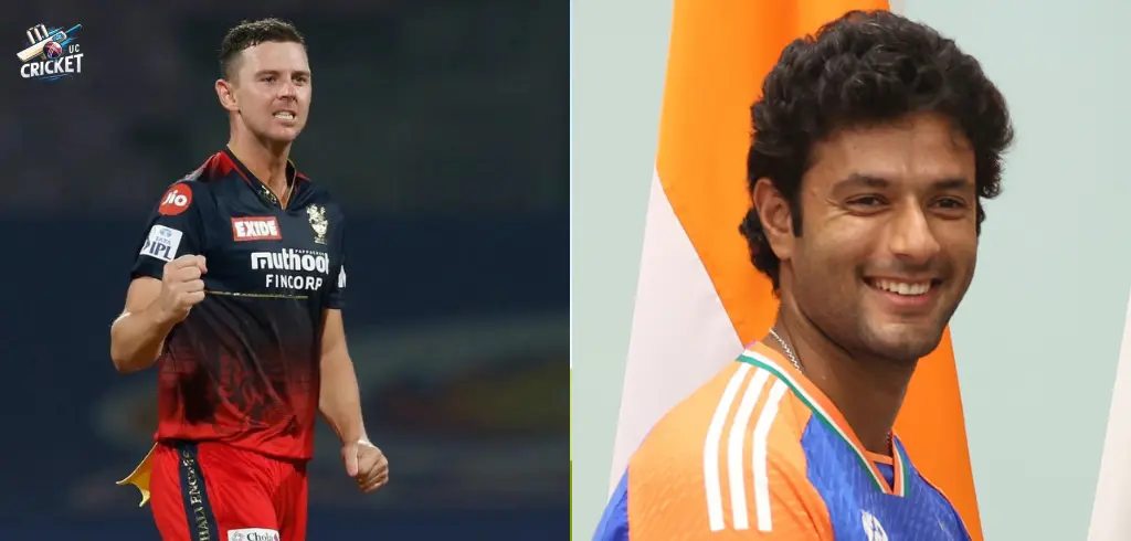 Josh Hazlewood vs. Shivam Dube