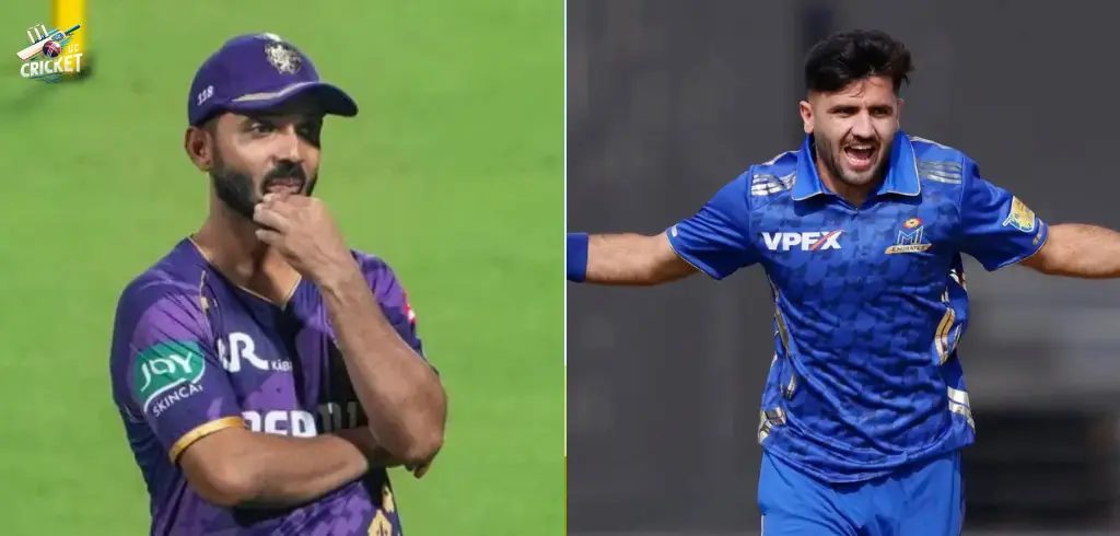 Ajinkya Rahane vs Fazalhaq Farooqi