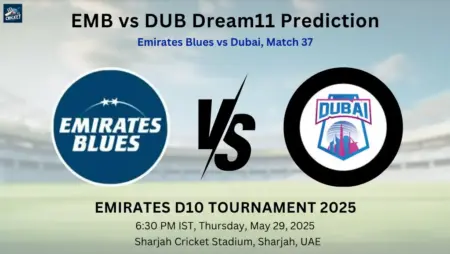 EMB vs DUB Dream11 Prediction