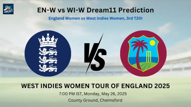 EN-W vs WI-W Dream11 Prediction