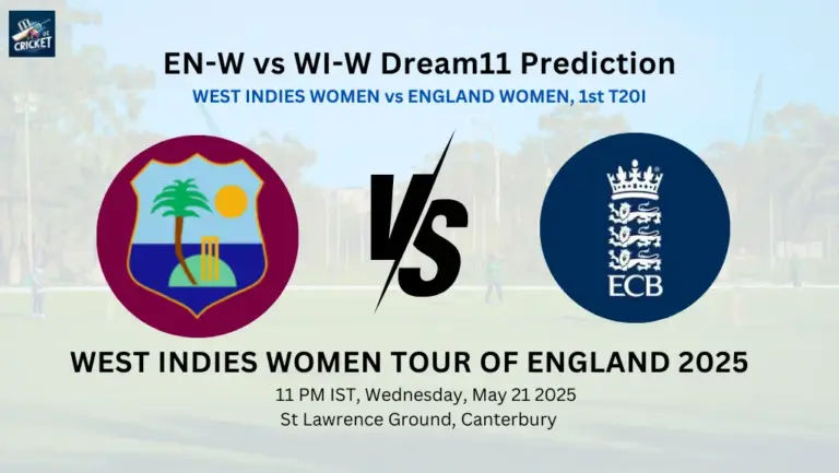 EN-W vs WI-W Dream11 Prediction