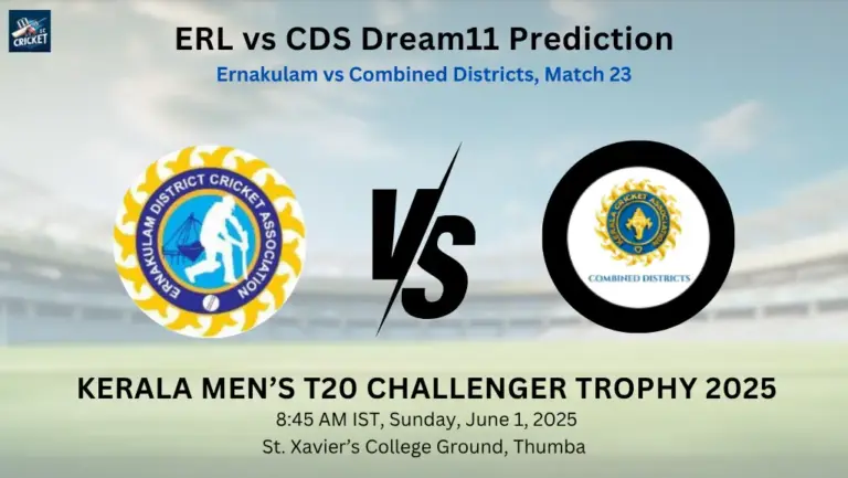 ERL vs CDS Dream11 Prediction