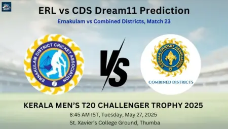 ERL vs CDS Dream11 Prediction