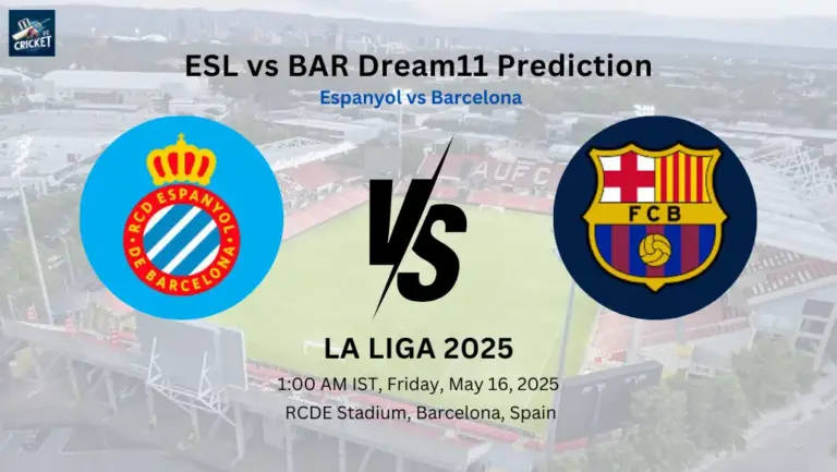 ESL vs BAR Dream11 Prediction