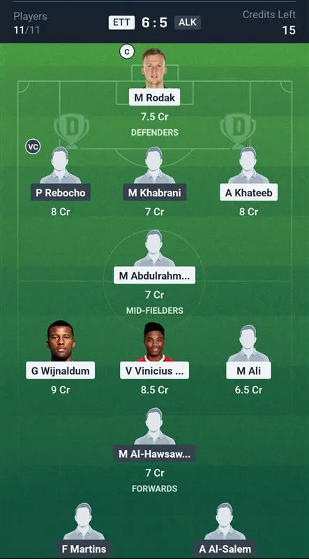 ETT vs ALK Small League Team