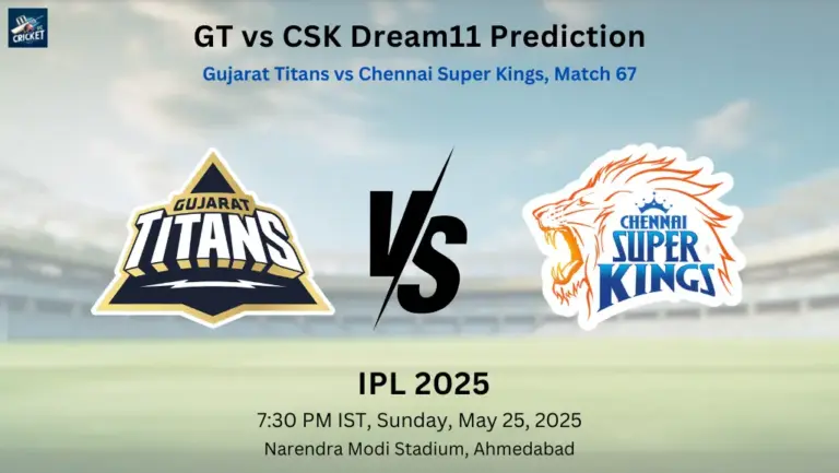 GT vs CSK Dream11 Prediction