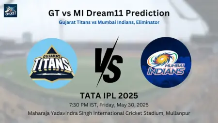 GT vs MI Dream11 Prediction