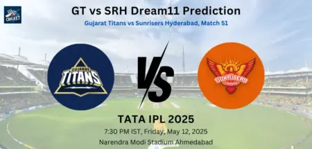 GT vs SRH Dream11 Prediction