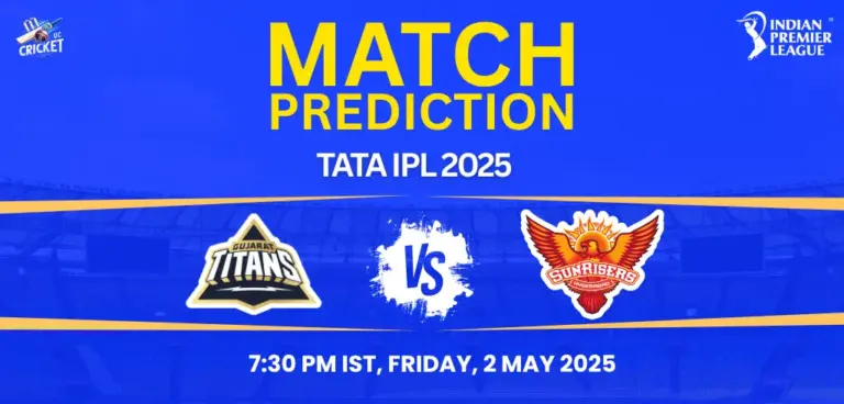 GT vs SRH Match Prediction