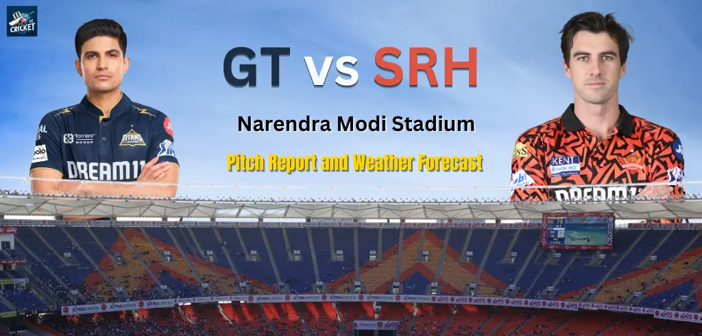 GT vs SRH Pitch Report