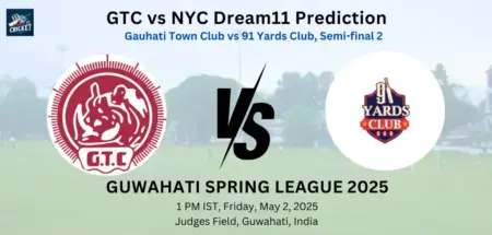 GTC vs NYC Dream11 Prediction