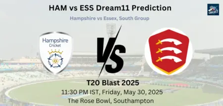 HAM vs ESS Dream11 Prediction