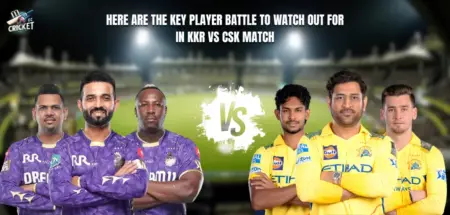 Player Battles in KKR vs CSK IPL 2025 Clash