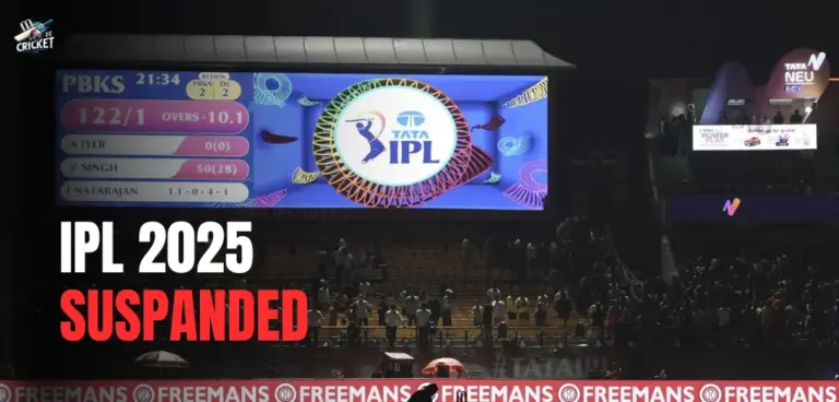IPL 2025 Suspended