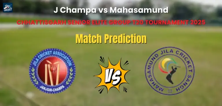J Champa vs Mahasamund Match Prediction