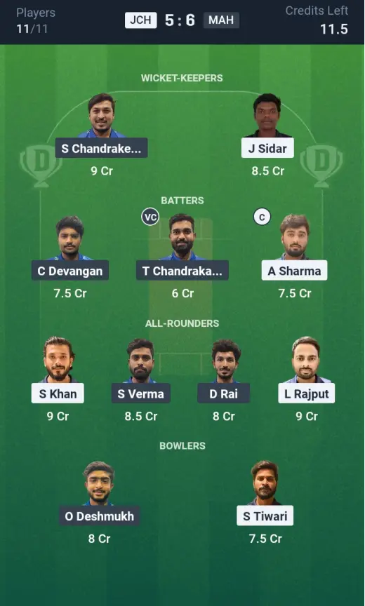 JCH vs MAH Small League Team