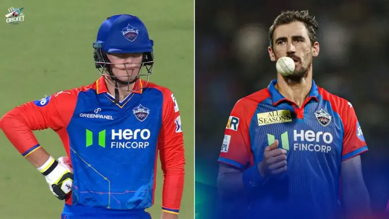 Jake Freser-Mcgurk and Mitchell Starc