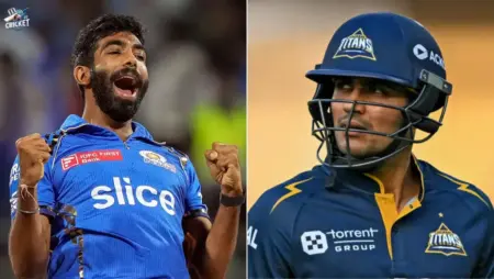 Jasprit Bumrah vs Shubman Gill