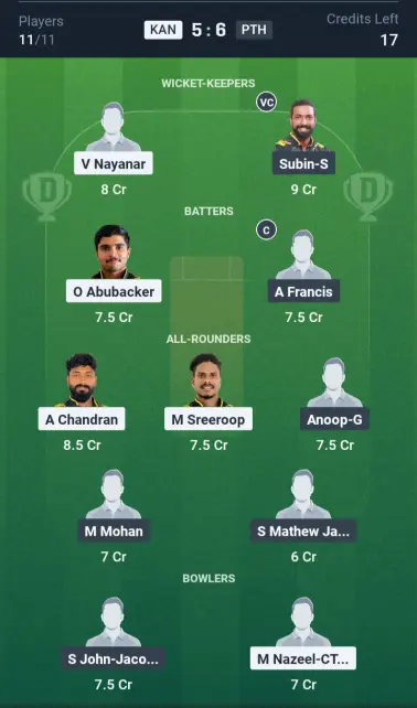 KAN vs PTH Small League Team