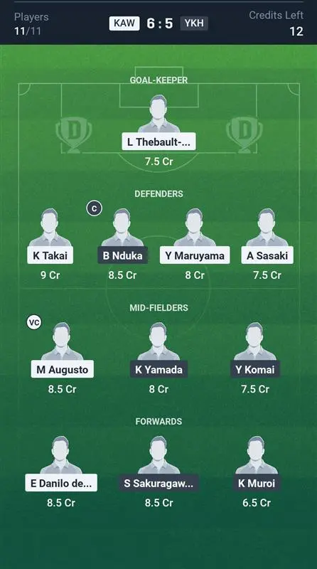 KAW vs YKH Small League Team