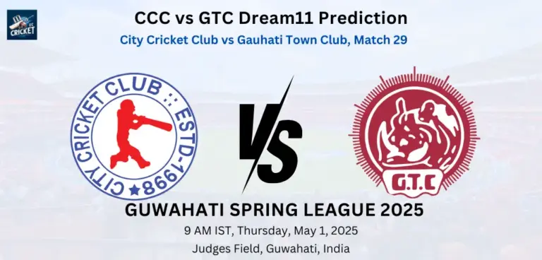 CCC vs GTC Dream11 Prediction