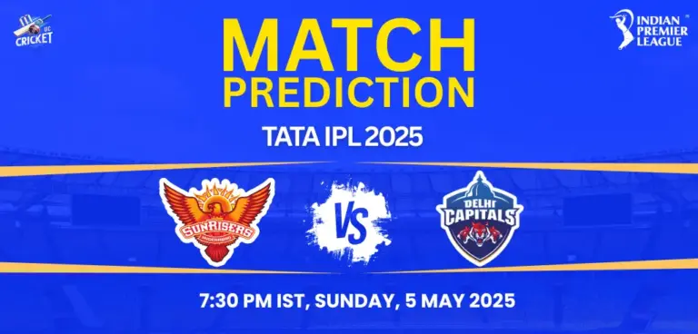 Who will Win Sunrisers Hyderabad vs Delhi Capitals