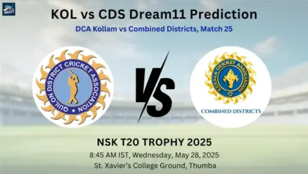 KOL vs CDS Dream11 Prediction