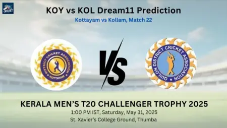 KOY vs KOL Dream11 Prediction