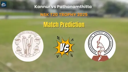 Kannur vs Pathanamthitta Match Prediction