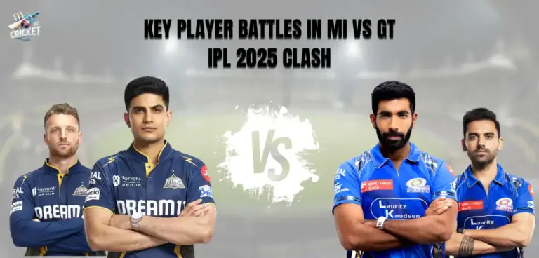 Key Player Battles in MI vs GT IPL 2025 Clash
