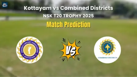 Kottayam vs Combined Districts Match Prediction