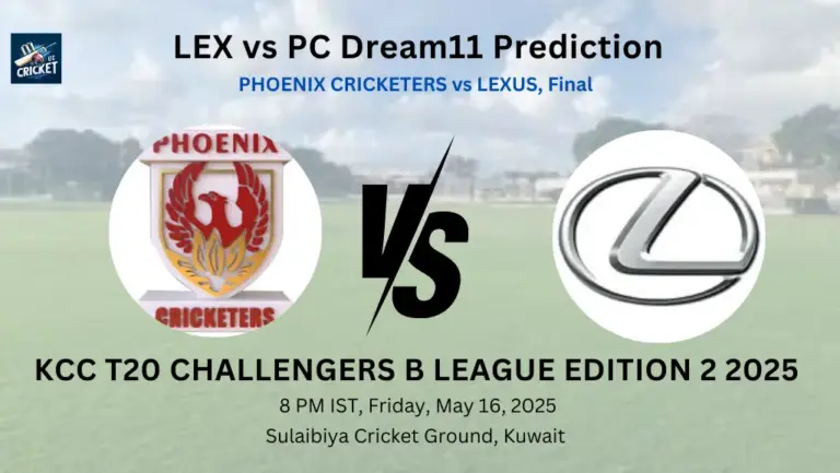 LEX vs PC Dream11 Prediction
