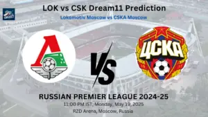 LOK vs CSK Dream11 Prediction