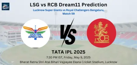 LSG vs RCB Dream11 Prediction