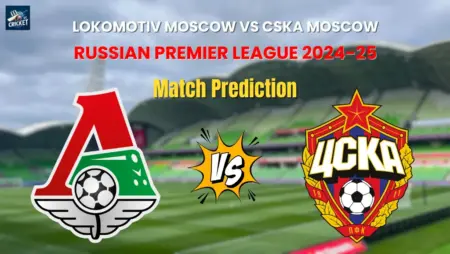 Lokomotiv Moscow vs CSKA Moscow Match Prediction