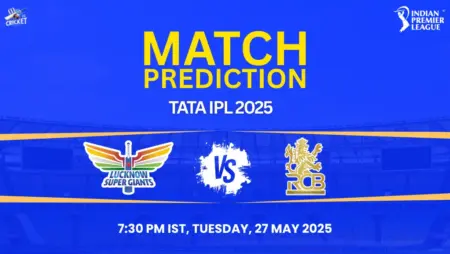Lucknow SuperGiants vs Royal Challengers Bangalore Match Prediction