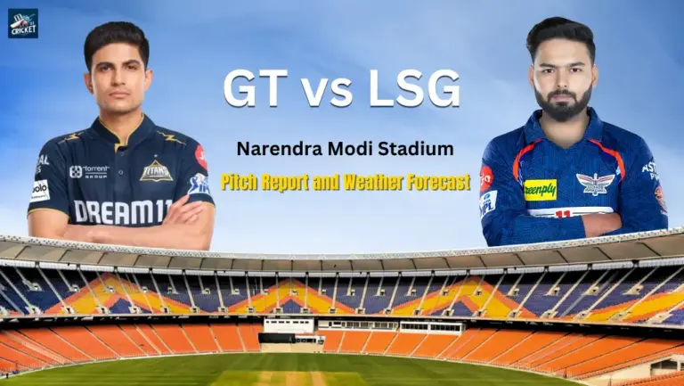 GT vs LSG Pitch Report