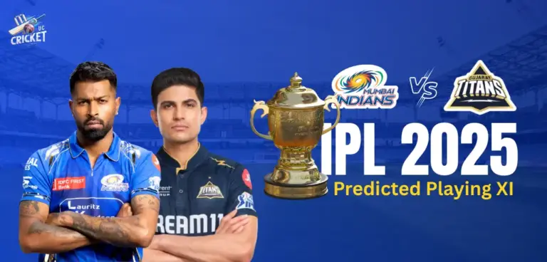 MI vs GT Predicted Playing XI