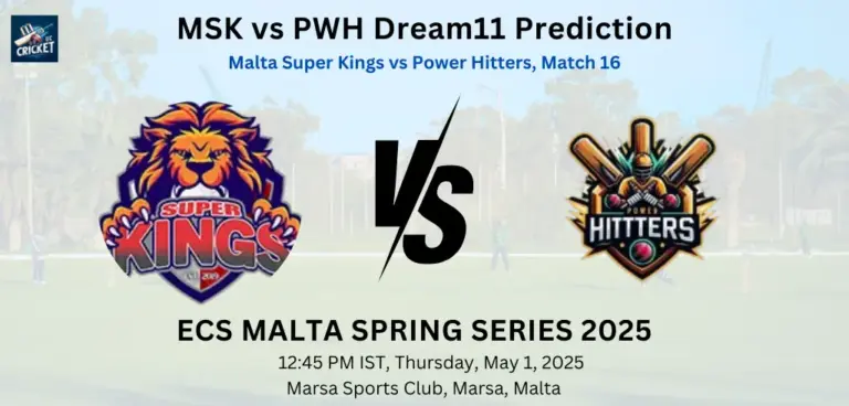 MSK vs PWH Dream11 Prediction