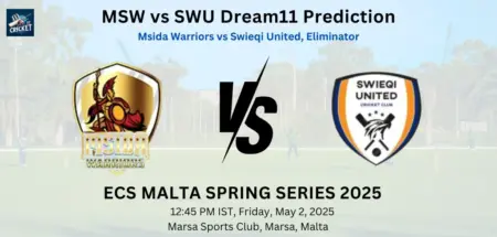 MSW vs SWU Dream11 Prediction