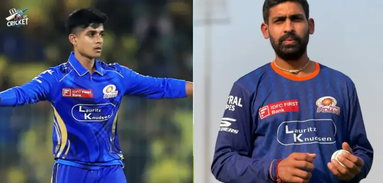 Vignesh Puthur replaced by Raghu Sharma for Mumbai Indians