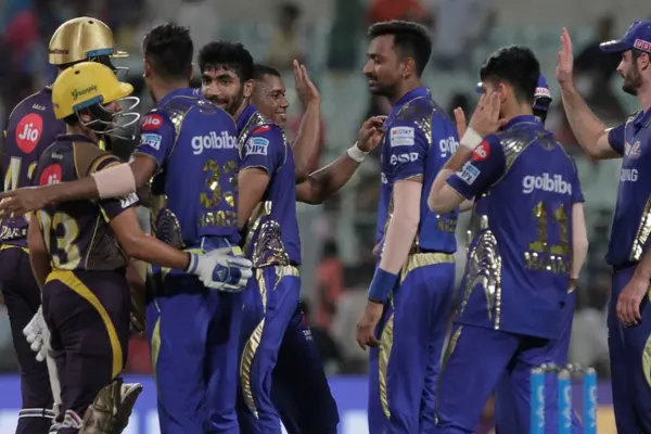 Mumbai Indians - 102 Runs against KKR in IPL 2018