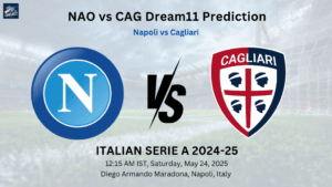 NAO vs CAG Dream11 Prediction
